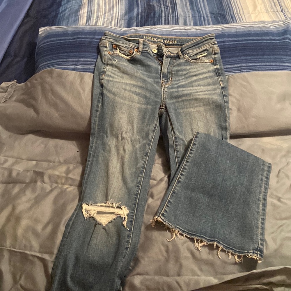 American Eagle bellbottoms Sz 2